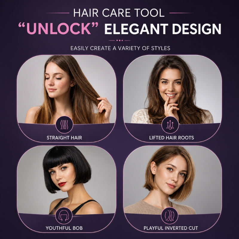 LiftBrush Pro™ – Portable Straightening & Volume Brush